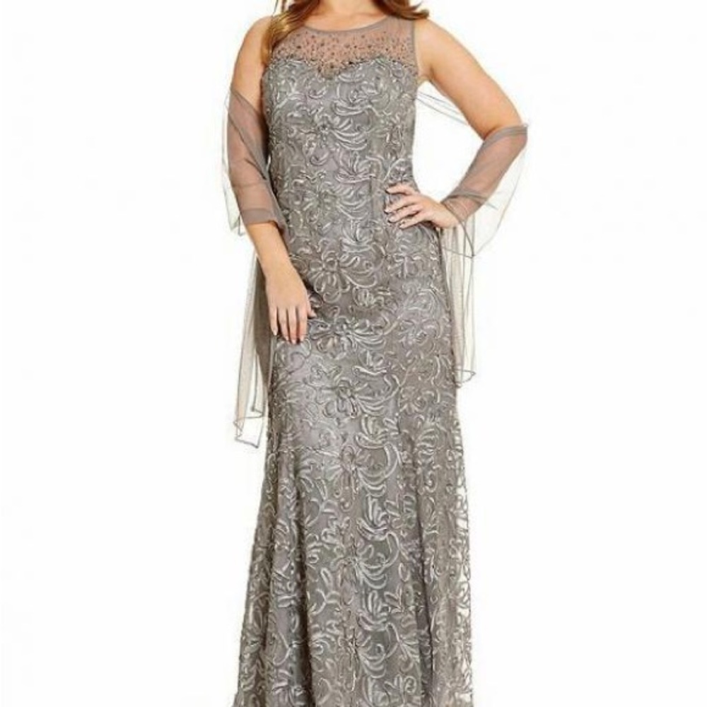 Ignite Evenings sage evening gown